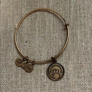 Alexi & Ani Claddagh gold bracelet